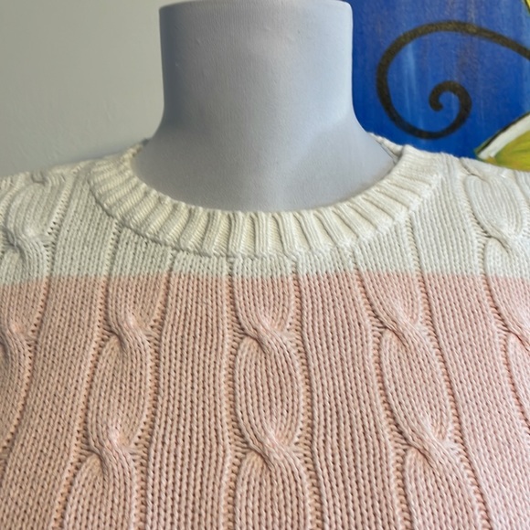 Tommy Hilfiger-cable knit 100% cotton sweater-vintage perfect condition 😃 - Picture 3 of 6